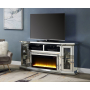 Noralie - TV Stand - Mirrored - 32"