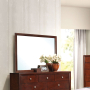 Ilana - Mirror - Brown Cherry