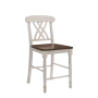 Dylan - Counter Height Chair (Set of 2) - Buttermilk & Oak