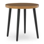 Horizon Hall - Two-tone Brown - Round End Table, 22.13"