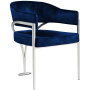 554navy-c - Cozyliving Furniture  - Madelyn - Dining Chair (Set of 2) - Navy