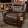 Mestrino Power Recliner With Adjustable Headrest Hickory