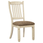Bolanburg - Brown / Beige - Dining UPH Side Chair (Set of 2) - Rake Back