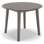 Shullden - Gray - Round Drm Drop Leaf Table, 42.75"