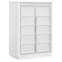 Chalanna - White - Five Drawer Chest, 57.63" Tall