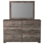 Ralinksi - Gray - Dresser, Mirror