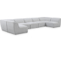 Miramar - 7 Piece Modular U-Shaped Sectional, 175"