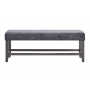 D8030DT - Dining Table Bench - Black / Brown - Dark Brown