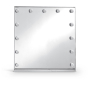Hollywood - Mirror - Chrome - Pearl Silver