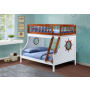 Farah - Twin Over Full Bunk Bed - Oak