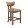 Lavrin - Vegan Leather Upholstered Counter Stool (Set of 2) - Cognac