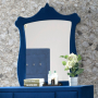 Dante - Mirror - Blue Velvet