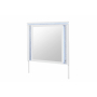 Alina - Mirror With LED - White, 45.98" Wide