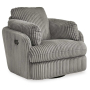 Tie-Breaker - Fog - Swivel Glider Recliner