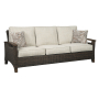 Paradise Trail - Medium Brown - Sofa with Cushion, 84.38"
