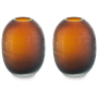 Embersen - Amber - Vase (Set of 2) 7.75", 6"