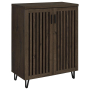 Brixton - 2-Door Entryway Shoe Storage Cabinets - Smoked Oak