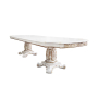 Vendom - Dining Table - Antique Pearl Finish - 30", 136"