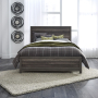 Tanners Creek - Twin Panel Headboard & Footboard - Dark Gray