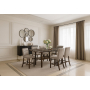D4355 - 9 Piece Dining Room Set (Bar Table With 8 Bar Stools) - Dark Brown