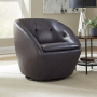 Dawson - Swivel Accent Chair - Carmel Slate