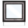 Brizmore Bedroom Mirror Black, 38.82" Wide
