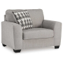 Avenal Park - Flannel - Chair And A Half
