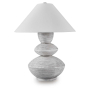Brickdon - Distressed White - Poly Table Lamp