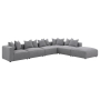 Jennifer - 6 Piece Upholstered Modular Sectional, 154"
