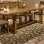 Harmony - Trestle Table Base - Brownstone - Dark Brown