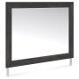 Hollivern - Dark Gray - Bedroom Mirror