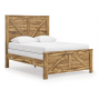 Maystonna Crossbuck Panel Bed Brown