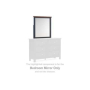 Landocken - Brown / Blue - Bedroom Mirror