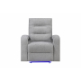 U6611 - Power Recliner With LED - Gray