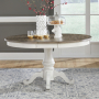 Ocean Isle - Pedestal Table - Antique, 42"