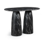Cosenza - Concrete Indoor / Outdoor Bar Table (3 Boxes) - Black, 60"