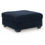 SimpleJoy Oversized Accent Ottoman Navy