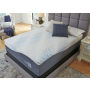 Millennium - White - 2 Pc. - Cushion Firm Gel Hybrid Twin XL Mattress, Foundation
