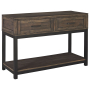 Johurst - Grayish Brown - Sofa Table, 48"