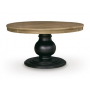 Ridgester Round Dining Room Table Top Light Brown, 60"