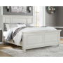 Robbinsdale - Antique White - Queen Panel Bed