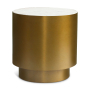 Presley - End Table - Gold - Metal, 20"