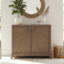 Montecito - 2 Door Accent Cabinet - Brown - Light Brown