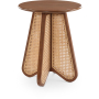 Butterfly - End Table - Walnut - Dark Brown, 20"
