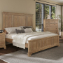 Haven Hills - King Panel Bed - Camel