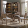 Hickory Grove - 5 Piece Pedestal Table Set - Brown - Light Brown