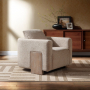 Tryne - Accent Chair - Latte - Gray