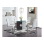 D219 - 9 Piece Dining Room Set (Dining Table And 8 Dinning Chairs) - White