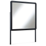 Rowanbeck - Black - Bedroom Mirror