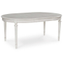 Montelaine - Antique White - Oval Dining Room Extension Table, 47.63"